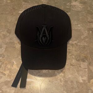 AMIRI Black Logo Cap